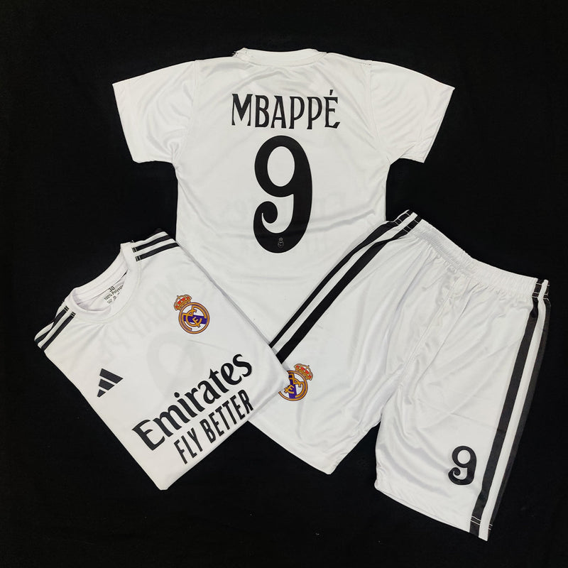 '- Mbappé - Real Madrid 🏳️  Football Kit - KIDS