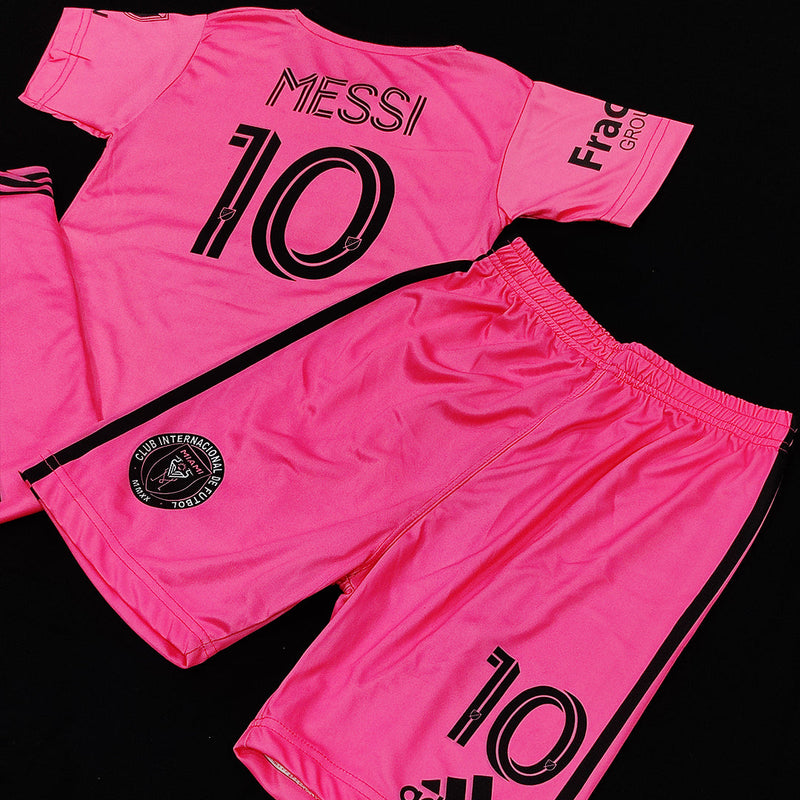 MESSI - Pink Inter-Miami Football Kit ⚽