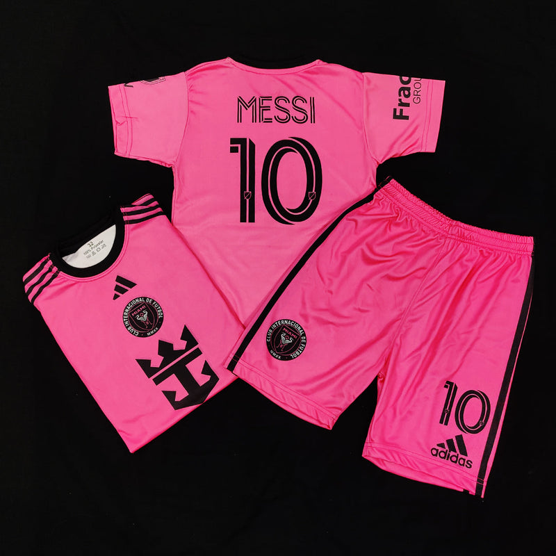 MESSI - Pink Inter-Miami Football Kit ⚽