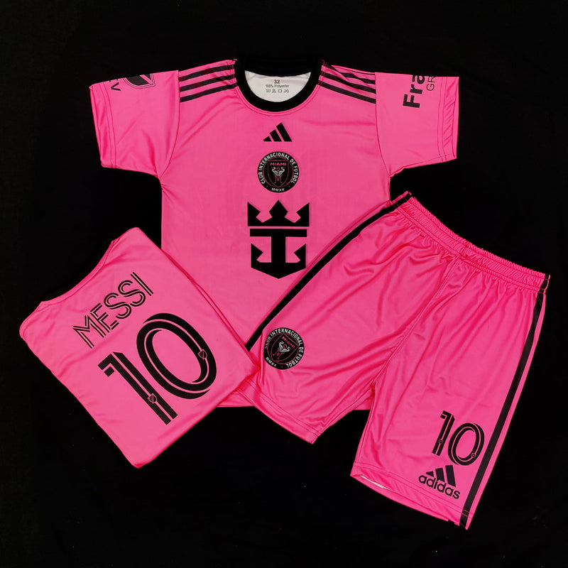 MESSI - Pink Inter-Miami Football Kit ⚽