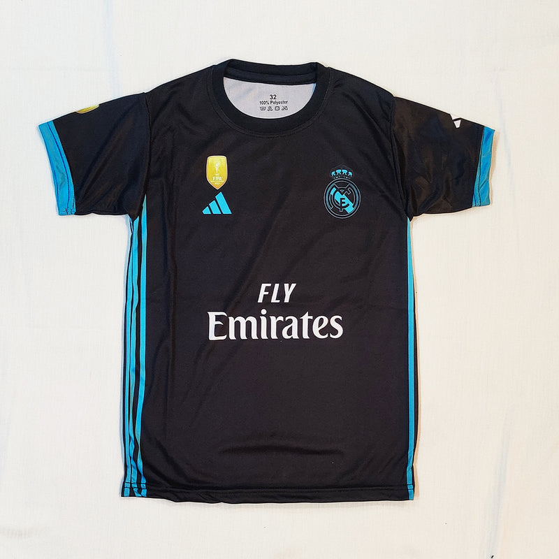 Real Madrid Black ⚫ | Cristiano Ronaldo Kids Football Kit