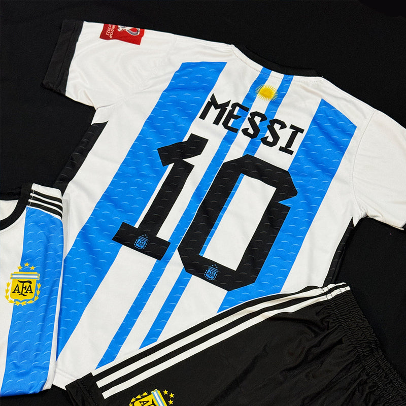 '- MESSI - Argentina 🇦🇷 Football Kit - KIDS