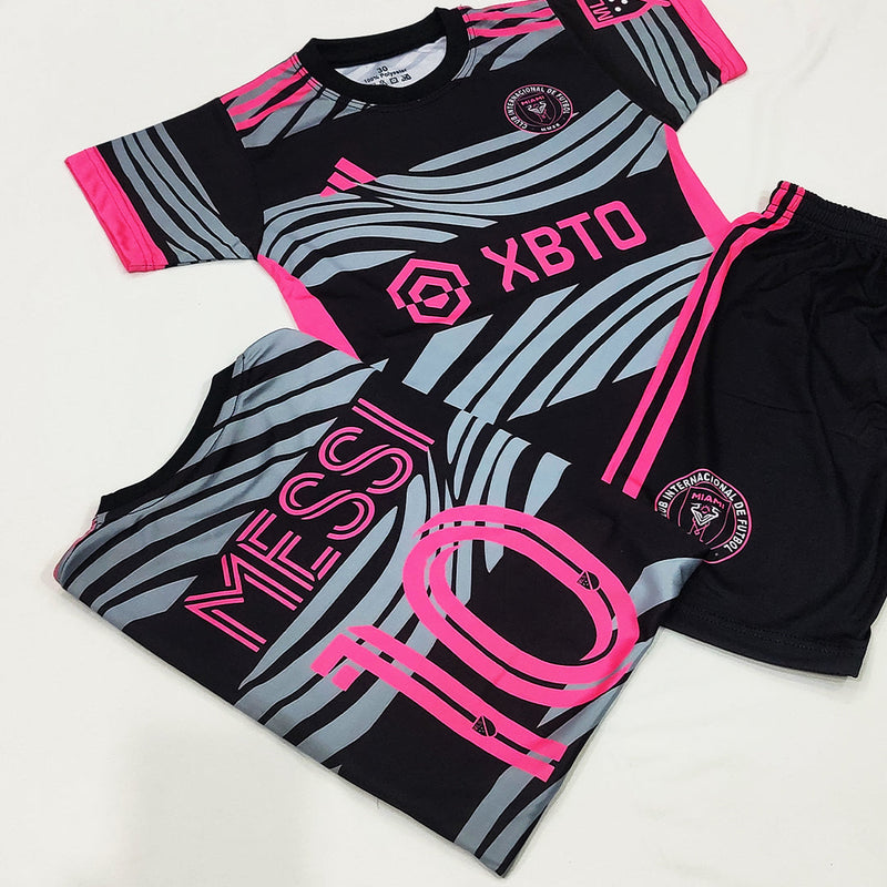 '-MESSI- Black Inter-Miami Football Kit ⚽