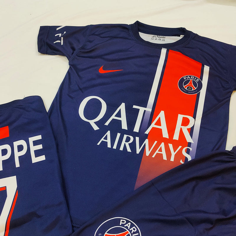 Mbappé - PARIS - Kids Football Kit ⭐⚽ - Blue