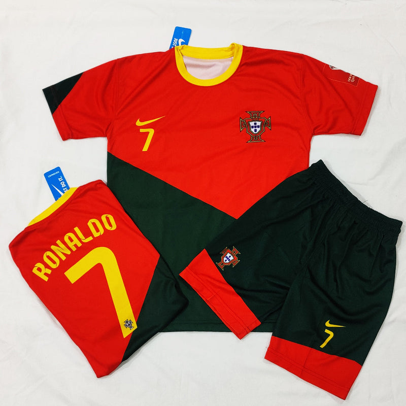 PORTUGAL - Kids RONALDO Football Kit ⚽🇵🇹