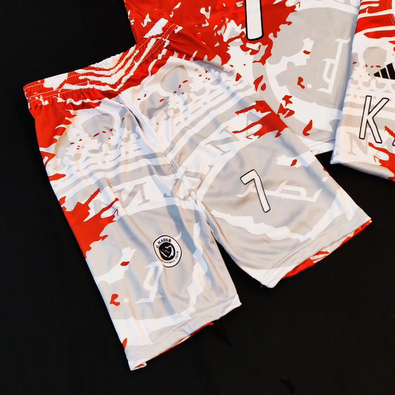 Al Nassr Red/White ⚜️ | Cristiano Ronaldo Kids Football Kit