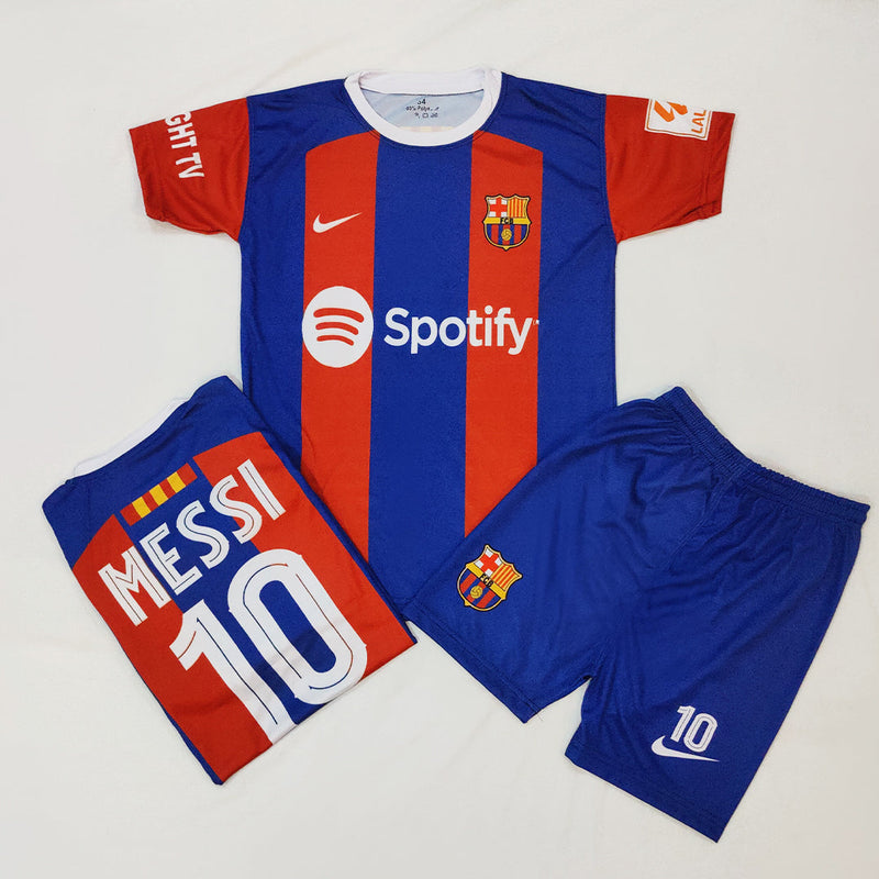 '- MESSI - Barcelona ❤️ Football Kit - KIDS