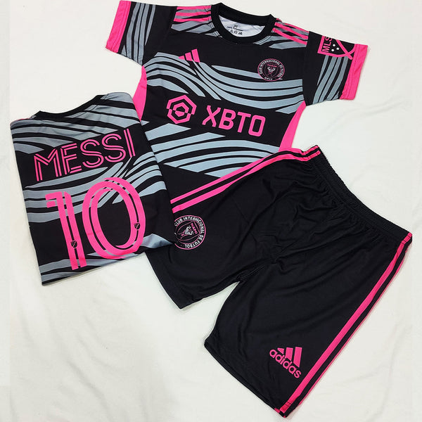 '-MESSI- Black Inter-Miami Football Kit ⚽