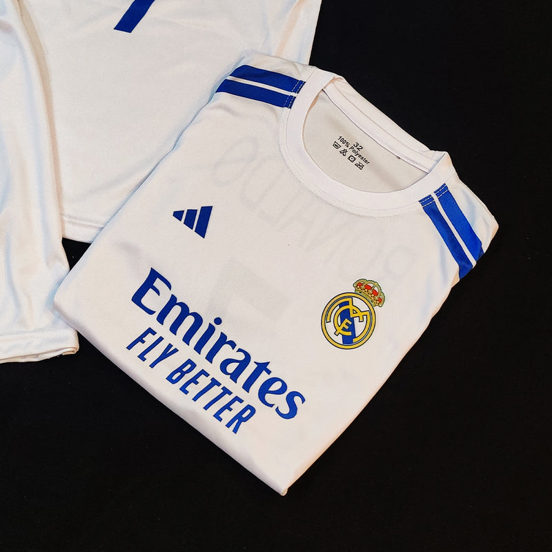 Real Madrid Classic White 🤍 | Cristiano Ronaldo Kids Football Kit