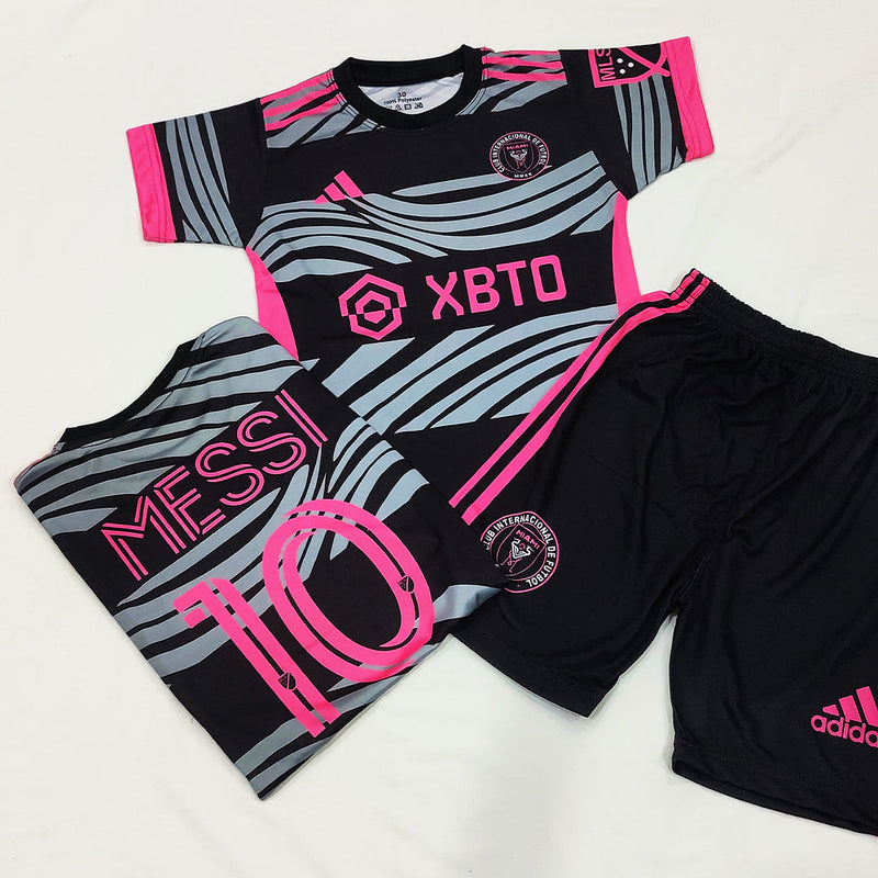 '-MESSI- Black Inter-Miami Football Kit ⚽