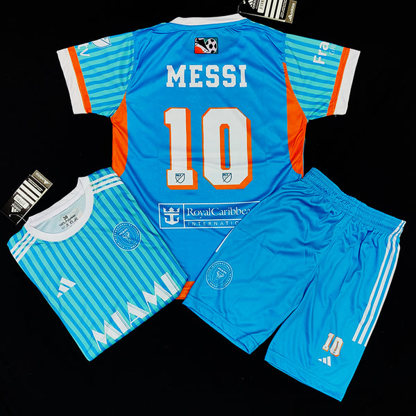 Messi Blue | Inter Miami 🌿Football Kit - KIDS