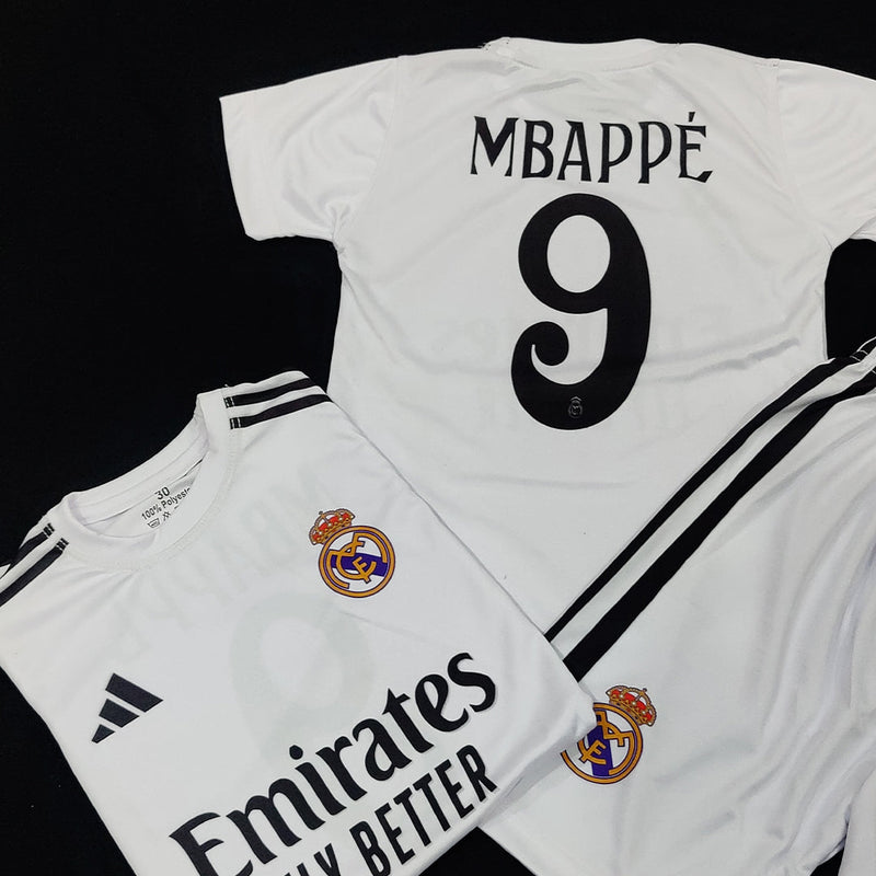 '- Mbappé - Real Madrid 🏳️  Football Kit - KIDS