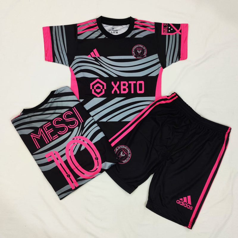 '-MESSI- Black Inter-Miami Football Kit ⚽