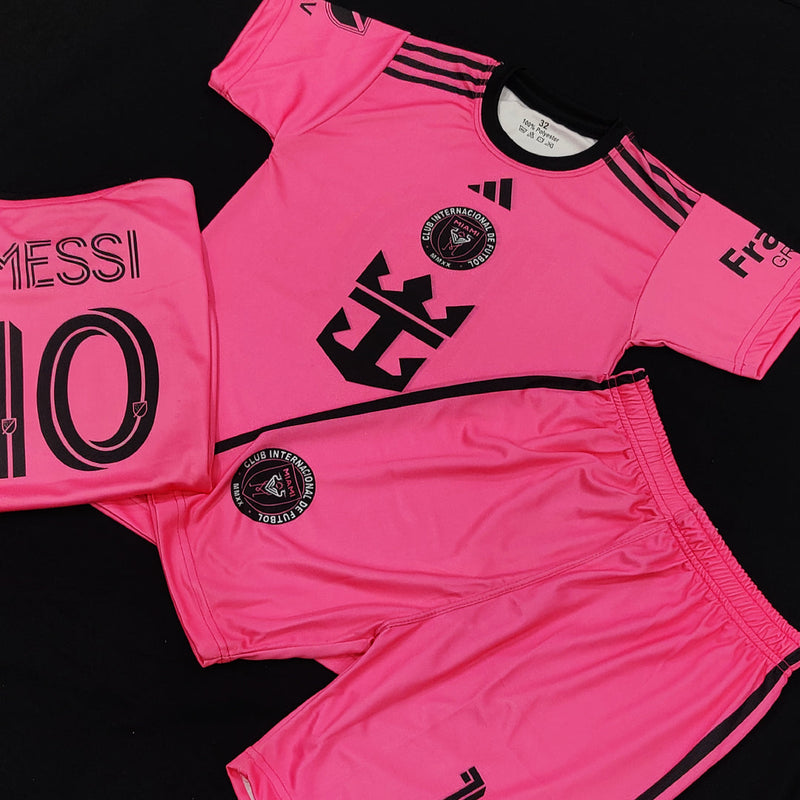 MESSI - Pink Inter-Miami Football Kit ⚽