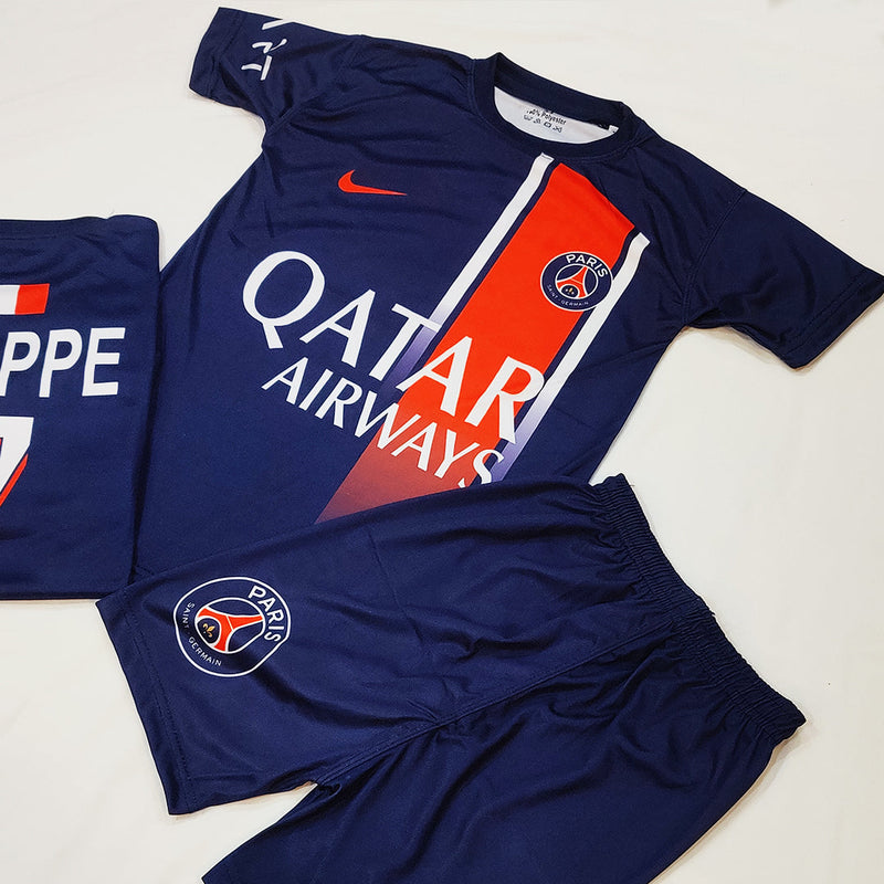 Mbappé - PARIS - Kids Football Kit ⭐⚽ - Blue