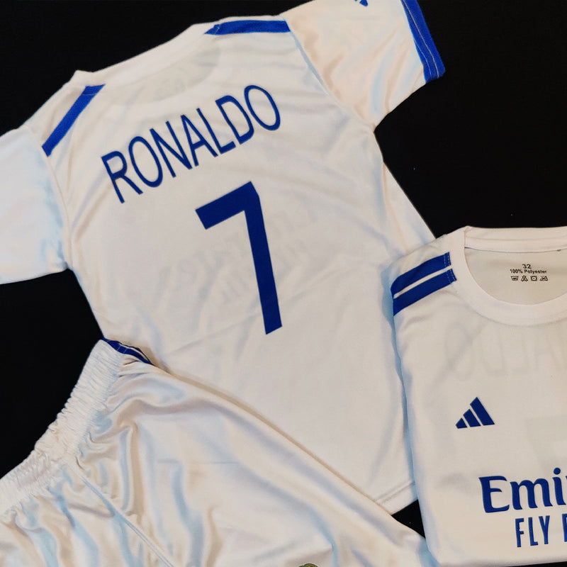 Real Madrid Classic White 🤍 | Cristiano Ronaldo Kids Football Kit