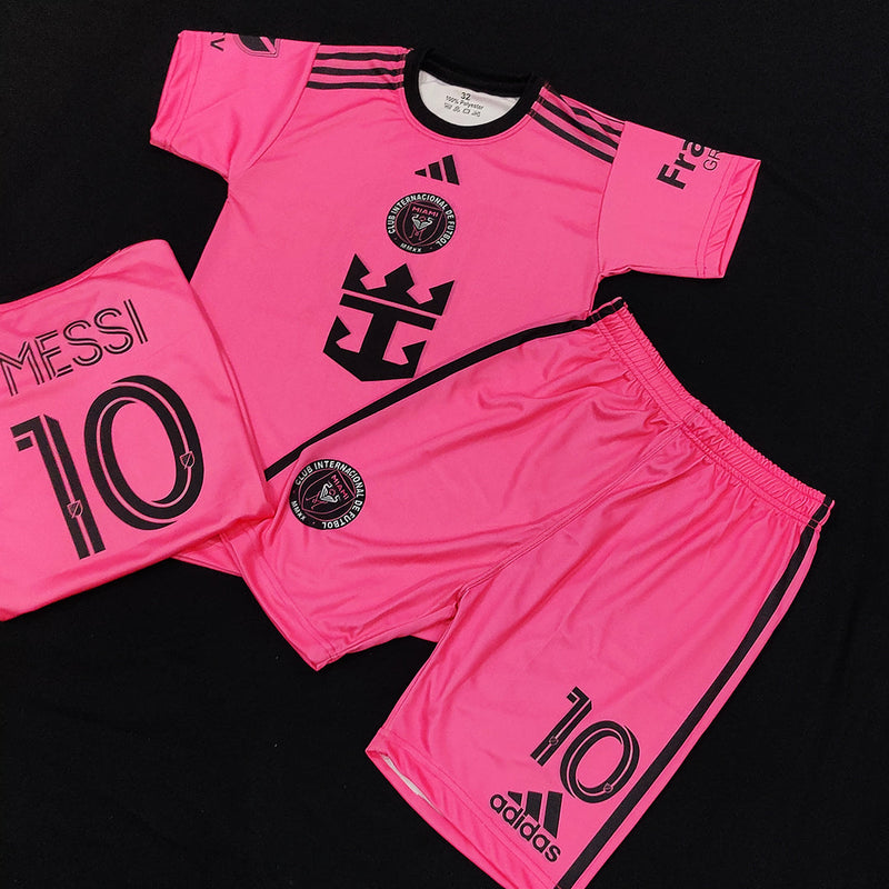 MESSI - Pink Inter-Miami Football Kit ⚽