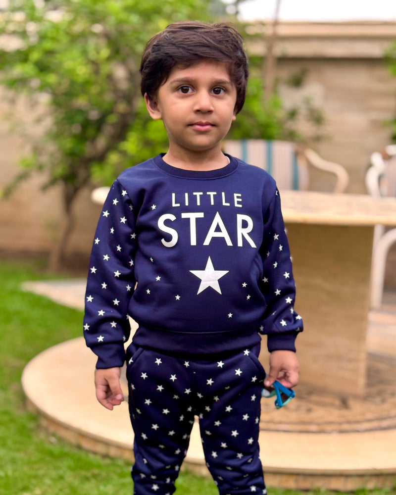 🌟 Little Star - Infant Sweatshirt & Trouser 👶❄️