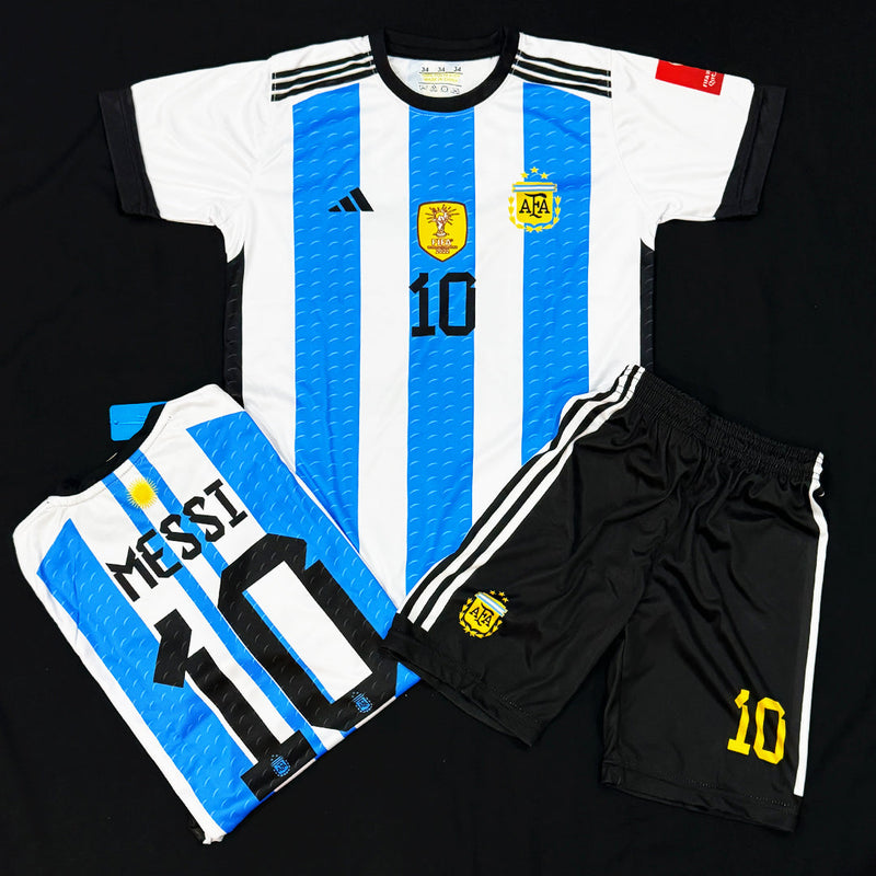 '- MESSI - Argentina 🇦🇷 Football Kit - KIDS