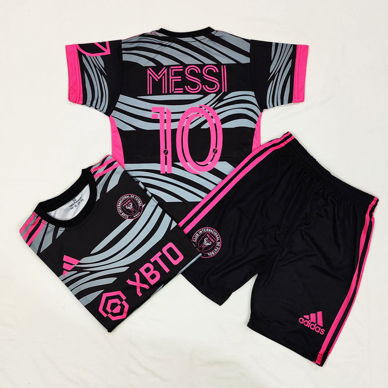 '-MESSI- Black Inter-Miami Football Kit ⚽