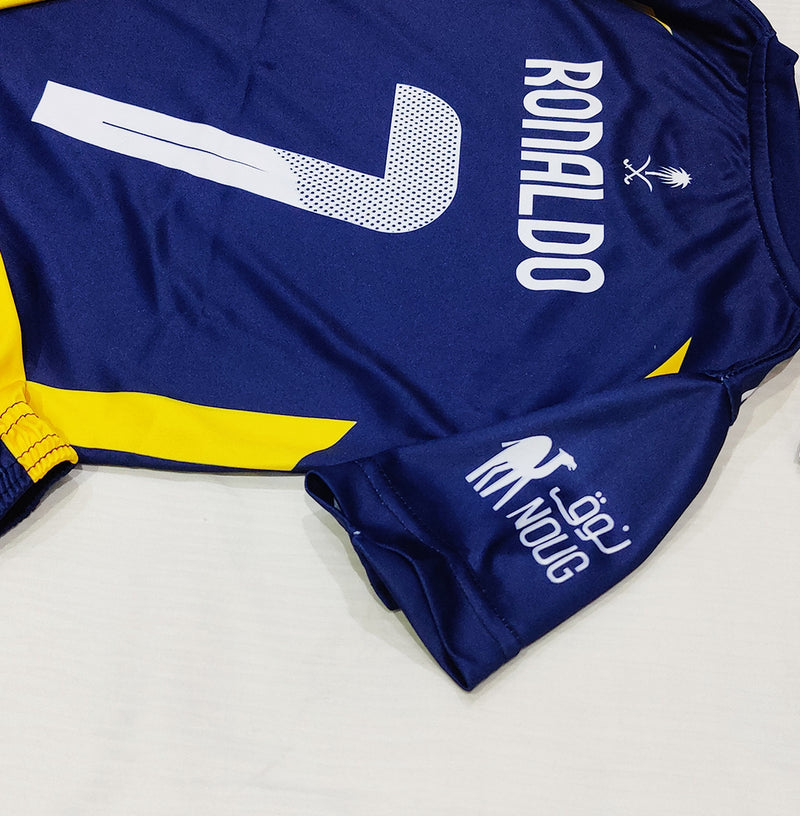 Cristiano Ronaldo | Al Nassr Blue 2.0  ⚜️⚽ Football Kit - KIDS