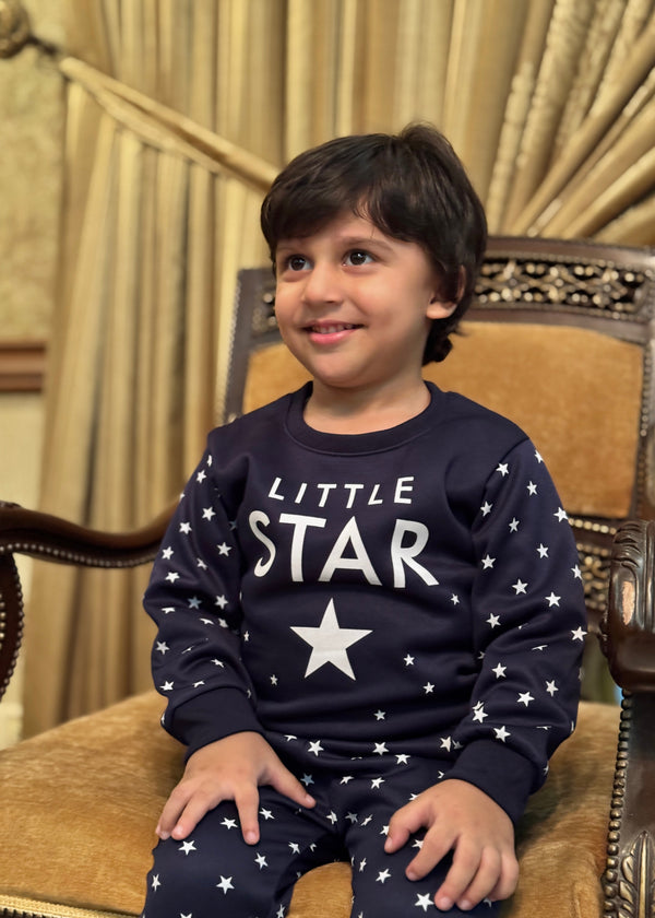 🌟 Little Star - Infant Sweatshirt & Trouser 👶❄️