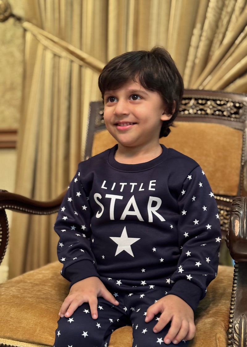 🌟 Little Star - Infant Sweatshirt & Trouser 👶❄️