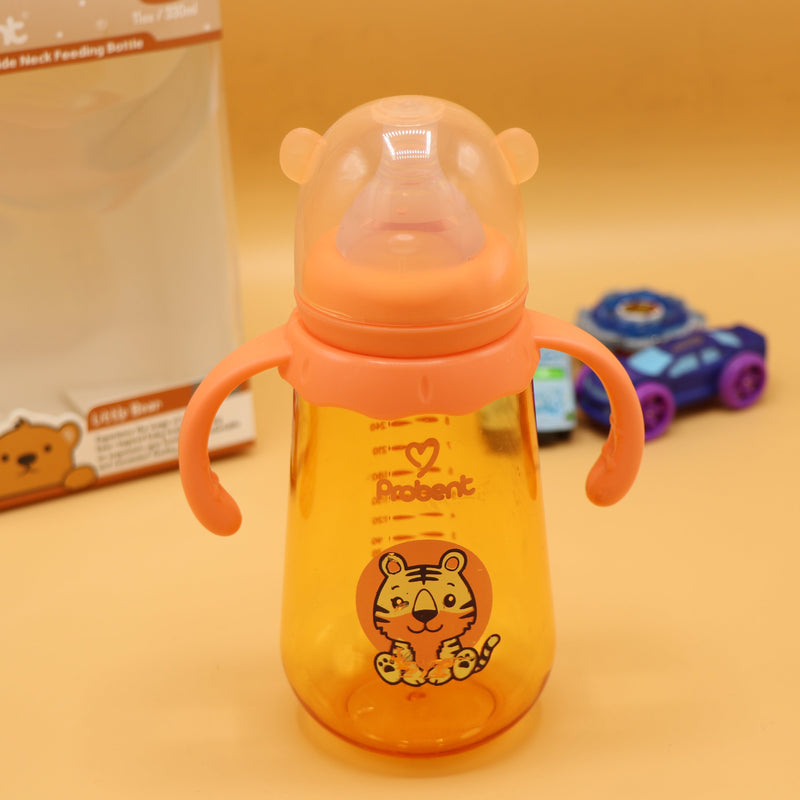 ORANGE - Probent Classic Feeder Bottles - Baby Bottles