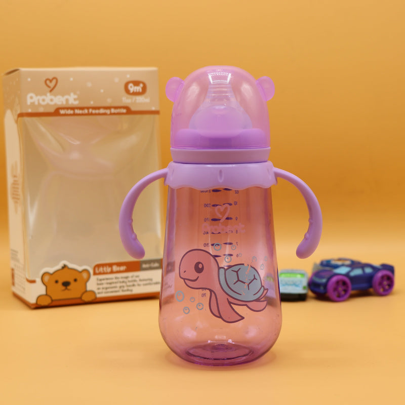 PURPLE - Probent Classic Feeder Bottles - Baby Bottles