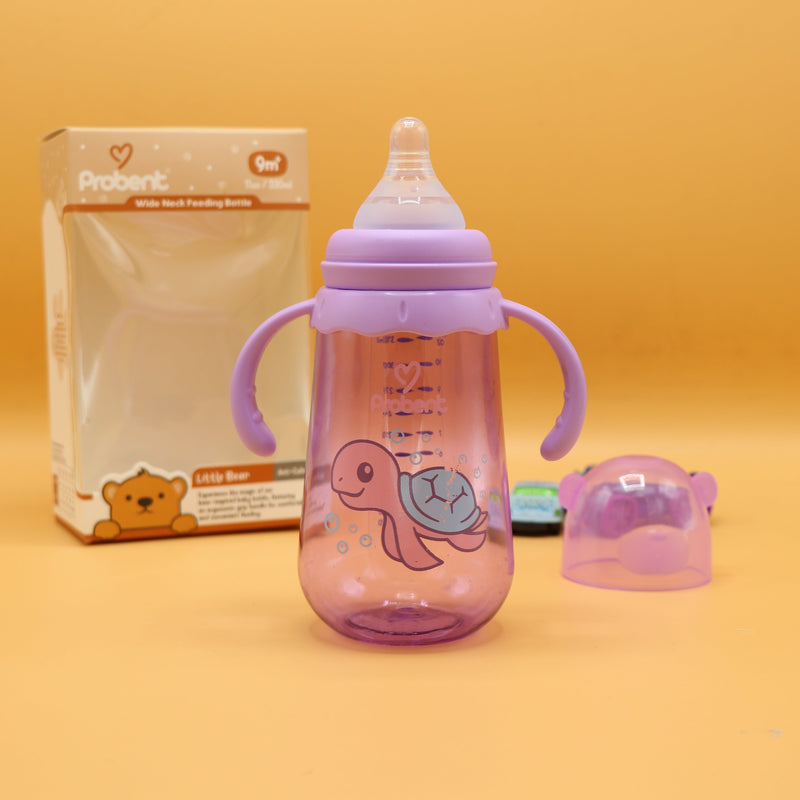 PURPLE - Probent Classic Feeder Bottles - Baby Bottles