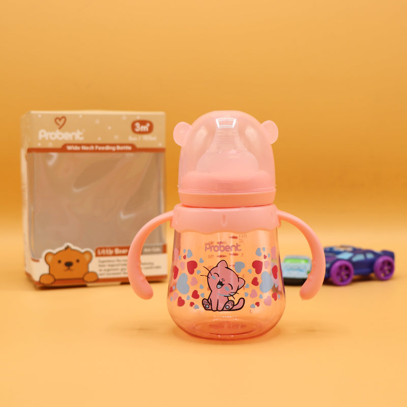 PINK - Probent Classic Feeder Bottles - Baby Bottles