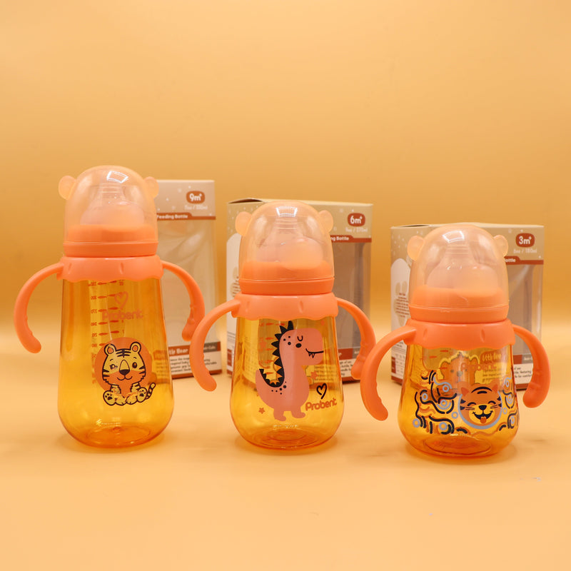 Pack of 3 - Probent Classic Feeder Bottles - Baby Bottles