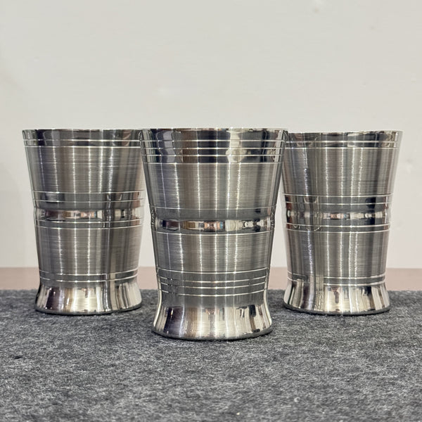 👑 Royal Sip – Premium Stainless Steel Glass 🥤 (400ml)