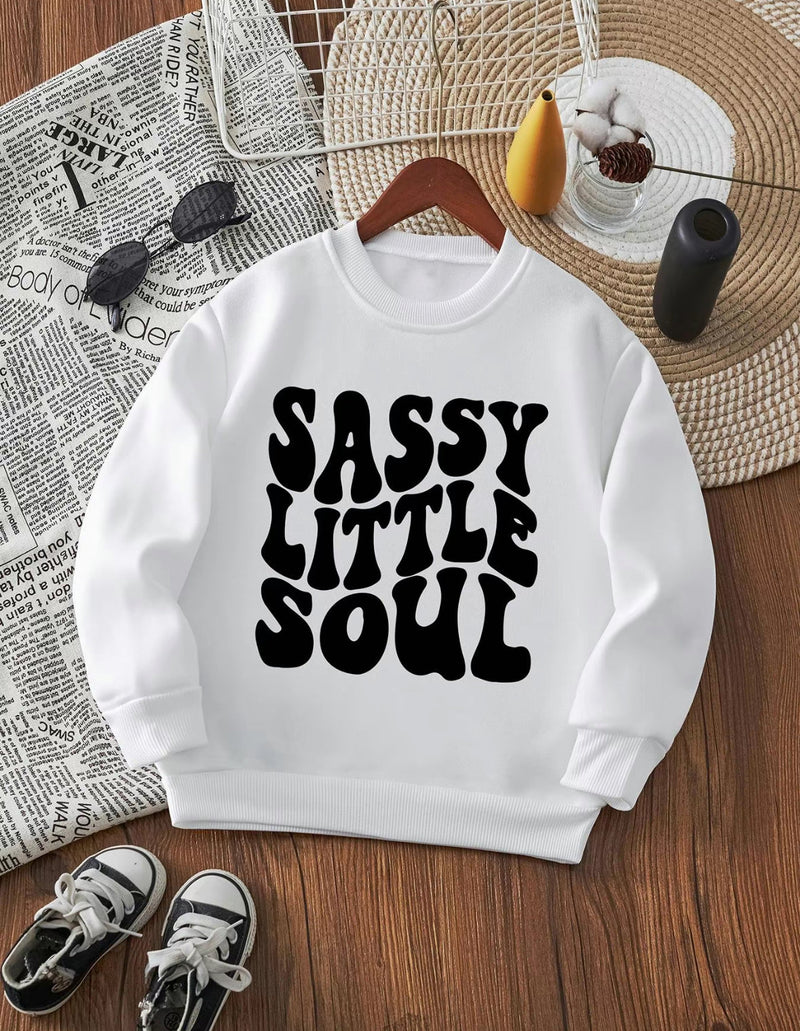 Sassy Little Soul - Drop Shoulder Sweatshirt (KIDS)