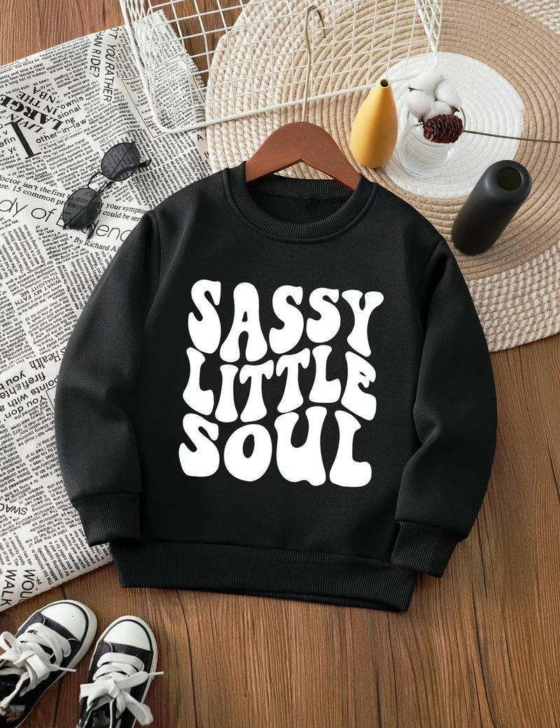 Sassy Little Soul - Drop Shoulder Sweatshirt (KIDS)