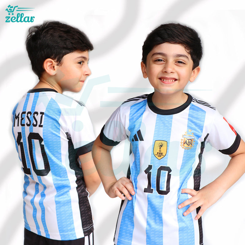 '- MESSI - Argentina 🇦🇷 Football Kit - KIDS