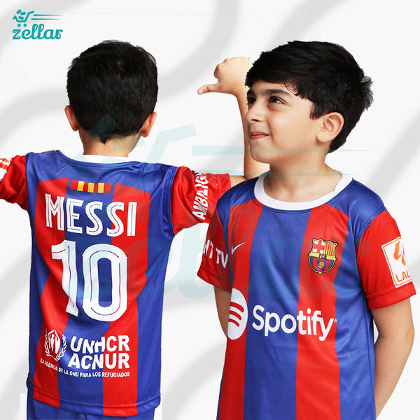 '- MESSI - Barcelona ❤️ Football Kit - KIDS