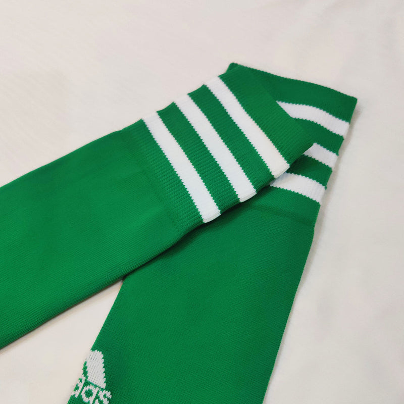 Football Socks & Wristbands Set⚽ - GREEN - 11-14 Years