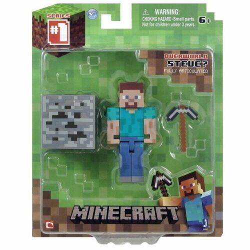 Minecraft: Steve Action Figure 🌍🎮