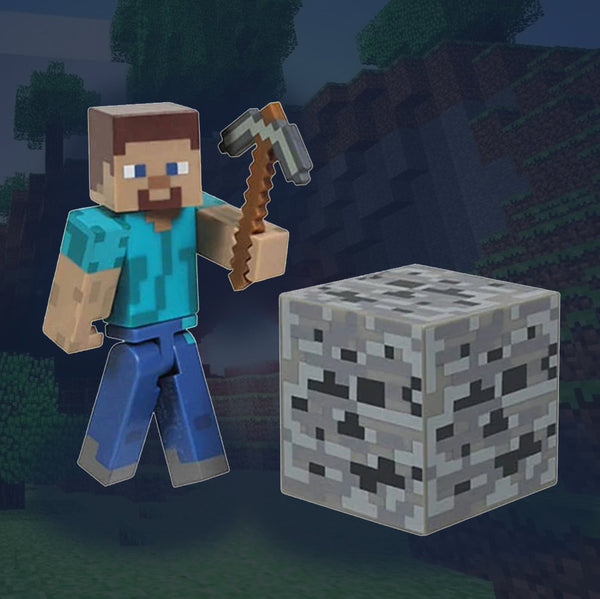 Minecraft: Steve Action Figure 🌍🎮